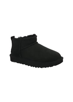 UGG Skórzane śniegowce CLASSIC ultra mini | z dodatkiem wełny ze sklepu Gomez Fashion Store w kategorii Śniegowce damskie - zdjęcie 174993682