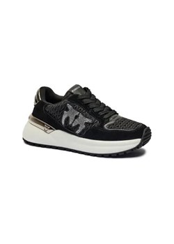 Pinko Sneakersy GEM 07 | z dodatkiem skóry ze sklepu Gomez Fashion Store w kategorii Buty sportowe damskie - zdjęcie 174994540