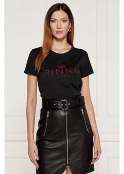 Pinko T-shirt BUSSOLOTTO | Regular Fit ze sklepu Gomez Fashion Store w kategorii Bluzki damskie - zdjęcie 174996843