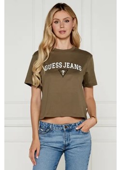 Guess Jeans T-shirt | Cropped Fit ze sklepu Gomez Fashion Store w kategorii Bluzki damskie - zdjęcie 174997874