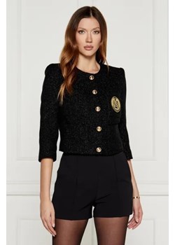 Elisabetta Franchi Żakiet | Cropped Fit | z dodatkiem wełny ze sklepu Gomez Fashion Store w kategorii Marynarki damskie - zdjęcie 174998122