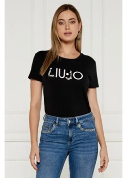 Liu Jo Sport T-shirt | Regular Fit ze sklepu Gomez Fashion Store w kategorii Bluzki damskie - zdjęcie 174998972