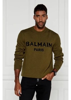 Balmain Wełniany sweter | Regular Fit ze sklepu Gomez Fashion Store w kategorii Swetry męskie - zdjęcie 174999211