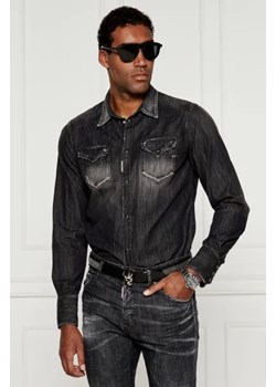 Dsquared2 Jeansowa koszula Classic Western | Regular Fit ze sklepu Gomez Fashion Store w kategorii Koszule męskie - zdjęcie 175000893