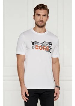 BOSS ORANGE T-shirt TE_BUILDING | Regular Fit ze sklepu Gomez Fashion Store w kategorii T-shirty męskie - zdjęcie 175001080