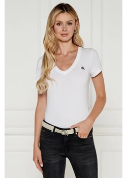 CALVIN KLEIN JEANS T-shirt | Regular Fit ze sklepu Gomez Fashion Store w kategorii Bluzki damskie - zdjęcie 175001193