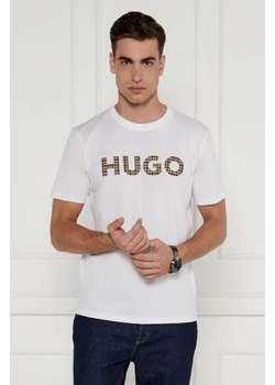 HUGO T-shirt | Regular Fit ze sklepu Gomez Fashion Store w kategorii T-shirty męskie - zdjęcie 175001404