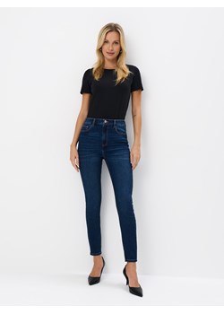 Mohito - Jeansy skinny - granatowy ze sklepu Mohito w kategorii Jeansy damskie - zdjęcie 175003482