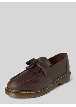 Mokasyny typu tassel loafer z ozdobnymi szwami model ‘Adrian’ ze sklepu Peek&Cloppenburg  w kategorii Mokasyny męskie - zdjęcie 175006623