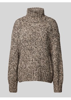 Sweter z dzianiny z golfem ze sklepu Peek&Cloppenburg  w kategorii Swetry damskie - zdjęcie 175006723