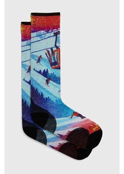 Smartwool skarpety narciarskie Ski Zero Cushion Ski Day Print OTC ze sklepu ANSWEAR.com w kategorii Skarpetki męskie - zdjęcie 175017991