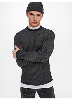 ONLY &amp; SONS Sweter w kolorze granatowym ze sklepu Limango Polska w kategorii Swetry męskie - zdjęcie 175020310