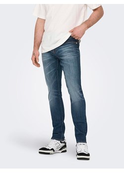 ONLY &amp; SONS Dżinsy - Slim fit - w kolorze granatowym ze sklepu Limango Polska w kategorii Jeansy męskie - zdjęcie 175020412