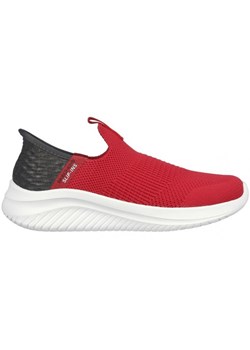 Buty sportowe Skechers 403844L/RDBK czerwone ze sklepu ButyModne.pl w kategorii Buty sportowe damskie - zdjęcie 175020524