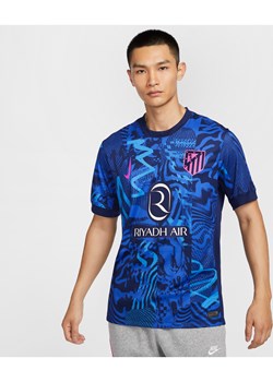 Męska koszulka piłkarska Nike Dri-FIT Atlético Madryt Stadium 2024/25 (wersja trzecia) – replika - Niebieski ze sklepu Nike poland w kategorii T-shirty męskie - zdjęcie 175021270