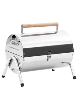 Przenośny grill z podwójnym rusztem N3-H63 ze sklepu Edinos.pl w kategorii Ogród i taras - zdjęcie 175047802