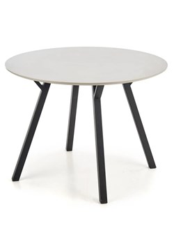 Okrągły stół minimalistyczny kolor popiel Z0-C60 ze sklepu Edinos.pl w kategorii Stoły - zdjęcie 175048050