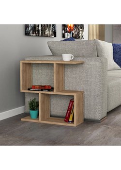 Scandinavia Concept Stolik "Mania" w kolorze jasnobrązowym - 60 x 60 x 20 cm ze sklepu Limango Polska w kategorii Stoliki kawowe - zdjęcie 175048823