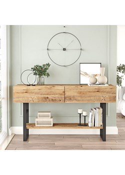 Scandinavia Concept Konsola w kolorze brązowym - 140 x 75,5 x 43 cm ze sklepu Limango Polska w kategorii Konsole - zdjęcie 175048953