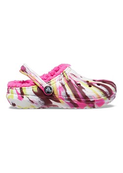 Crocs Chodaki w kolorze różowym ze wzorem ze sklepu Limango Polska w kategorii Klapki dziecięce - zdjęcie 175056901