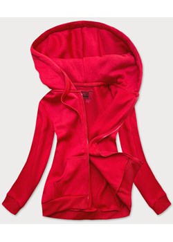 Bluza damska sportowa czerwona (W03-18) ze sklepu goodlookin.pl w kategorii Bluzy damskie - zdjęcie 175058954