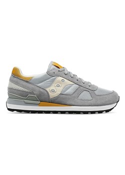 Saucony Skórzane sneakersy &quot;Shadow&quot; w kolorze szarym ze sklepu Limango Polska w kategorii Buty sportowe męskie - zdjęcie 175066572