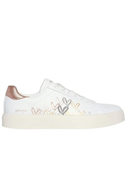 Buty Skechers Eden LX Gleaming Hearts 185129WMLT - białe ze sklepu streetstyle24.pl w kategorii Trampki damskie - zdjęcie 175099962