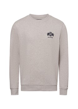 Tommy Hilfiger Bluza męska Mężczyźni Bawełna kitt jednolity ze sklepu vangraaf w kategorii Bluzy męskie - zdjęcie 175103493