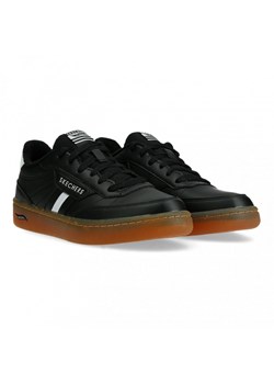 Damskie sneakersy Skechers Arch Fit Classic - czarne ze sklepu Sportstylestory.com w kategorii Buty sportowe damskie - zdjęcie 175106691