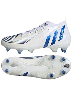 Buty piłkarskie adidas Predator Edge.1 Sg GY5686 białe ze sklepu ButyModne.pl w kategorii Buty sportowe męskie - zdjęcie 175108350