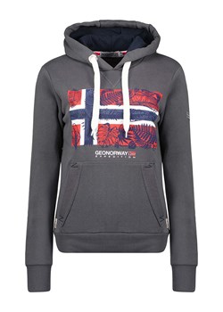 Geographical Norway Bluza &quot;Gpalm&quot; w kolorze antracytowym ze sklepu Limango Polska w kategorii Bluzy damskie - zdjęcie 175111570