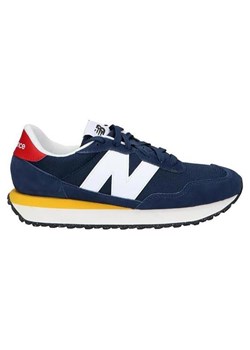 New Balance Skórzane sneakersy &quot;MS237&quot; w kolorze granatowo-czerwonym ze sklepu Limango Polska w kategorii Buty sportowe męskie - zdjęcie 175119944