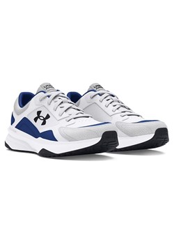 Under Armour Skórzane buty sportowe &quot;Edge LTHR&quot; w kolorze niebieskim ze sklepu Limango Polska w kategorii Buty sportowe męskie - zdjęcie 175124101