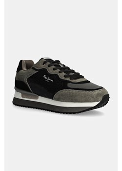 Pepe Jeans sneakersy PLS60024 kolor czarny RUSPER STARS ze sklepu ANSWEAR.com w kategorii Buty sportowe damskie - zdjęcie 175125410