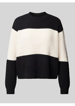 Sweter z okrągłym dekoltem model ‘AGATE’ ze sklepu Peek&Cloppenburg  w kategorii Swetry damskie - zdjęcie 175126742