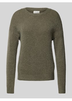 Sweter z dzianiny z okrągłym dekoltem model ‘Festina Hope’ ze sklepu Peek&Cloppenburg  w kategorii Swetry damskie - zdjęcie 175126793