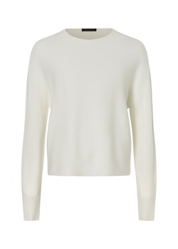 Drykorn Damski sweter z dzianiny - Melise Kobiety wełna ze strzyży biały jednolity ze sklepu vangraaf w kategorii Swetry damskie - zdjęcie 175129444