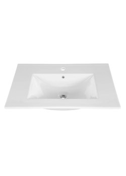 Ceramiczna umywalka meblowa India 80 cm - Biała ze sklepu Edinos.pl w kategorii Meble łazienkowe - zdjęcie 175134912