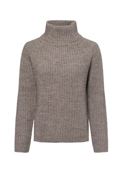 Drykorn Damski sweter z dzianiny z alpaką - Arwen Kobiety Sztuczne włókno taupe jednolity ze sklepu vangraaf w kategorii Swetry damskie - zdjęcie 175136764