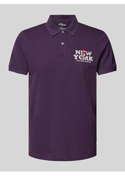 Koszulka polo o kroju regular fit z piki bawełnianej z motywem Peanuts® ze sklepu Peek&Cloppenburg  w kategorii T-shirty męskie - zdjęcie 175138582