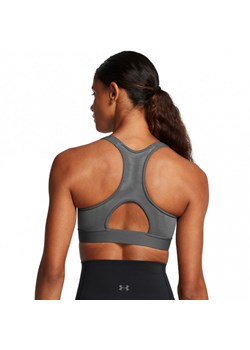Biustonosz treningowy Under Armour UA HeatGear High - szary ze sklepu Sportstylestory.com w kategorii Biustonosze - zdjęcie 175141052
