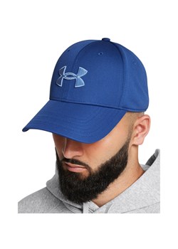 Męska czapka z daszkiem Under Armour Men's UA Blitzing Adj - niebieska ze sklepu Sportstylestory.com w kategorii Czapki z daszkiem męskie - zdjęcie 175141483