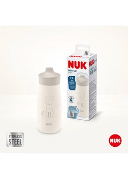 NUK Bidon &quot;Mini-Me Sip Cup Fox&quot; w kolorze kremowym - 300 ml ze sklepu Limango Polska w kategorii Naczynia dziecięce - zdjęcie 175147281
