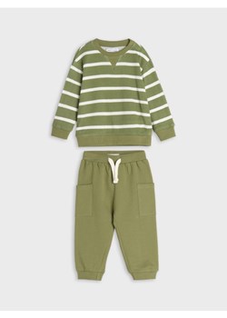 Sinsay - Komplet dzianinowy - khaki ze sklepu Sinsay w kategorii Komplety niemowlęce - zdjęcie 175150791