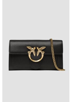 PINKO Czarny torebka Love One Wallet C Vitello ze sklepu outfit.pl w kategorii Kopertówki - zdjęcie 175153963