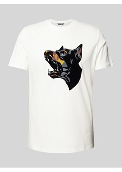 T-shirt o kroju regular fit z okrągłym dekoltem ze sklepu Peek&Cloppenburg  w kategorii T-shirty męskie - zdjęcie 175157671