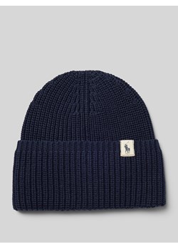 Czapka beanie z wyhaftowanym logo ze sklepu Peek&Cloppenburg  w kategorii Czapki dziecięce - zdjęcie 175157700