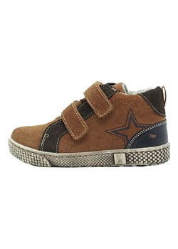 lamino Skórzane sneakersy w kolorze jasnobrązowym ze sklepu Limango Polska w kategorii Buty sportowe dziecięce - zdjęcie 175159342