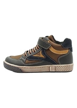 lamino Skórzane sneakersy w kolorze żółto-czarnym ze sklepu Limango Polska w kategorii Buty sportowe dziecięce - zdjęcie 175159454