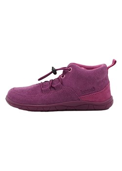 lamino Skórzane buty w kolorze fioletowym do chodzenia na boso ze sklepu Limango Polska w kategorii Buty zimowe dziecięce - zdjęcie 175159732
